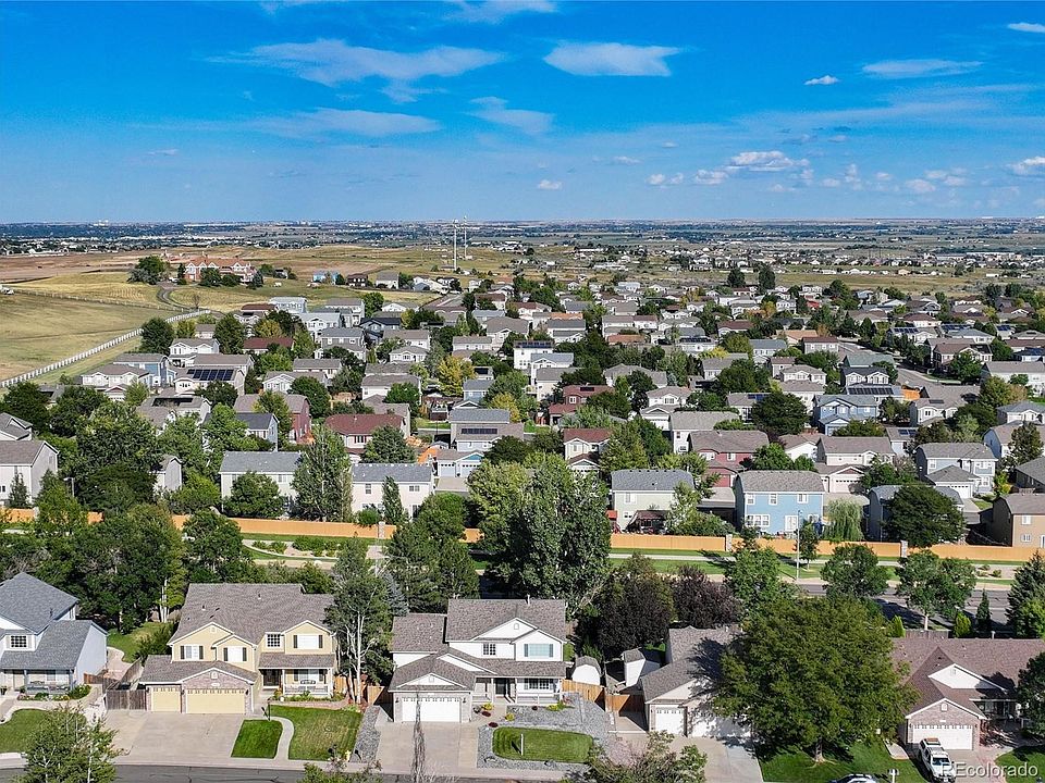 A commercial solar panel system providing clean energy to a business in Thornton, CO.